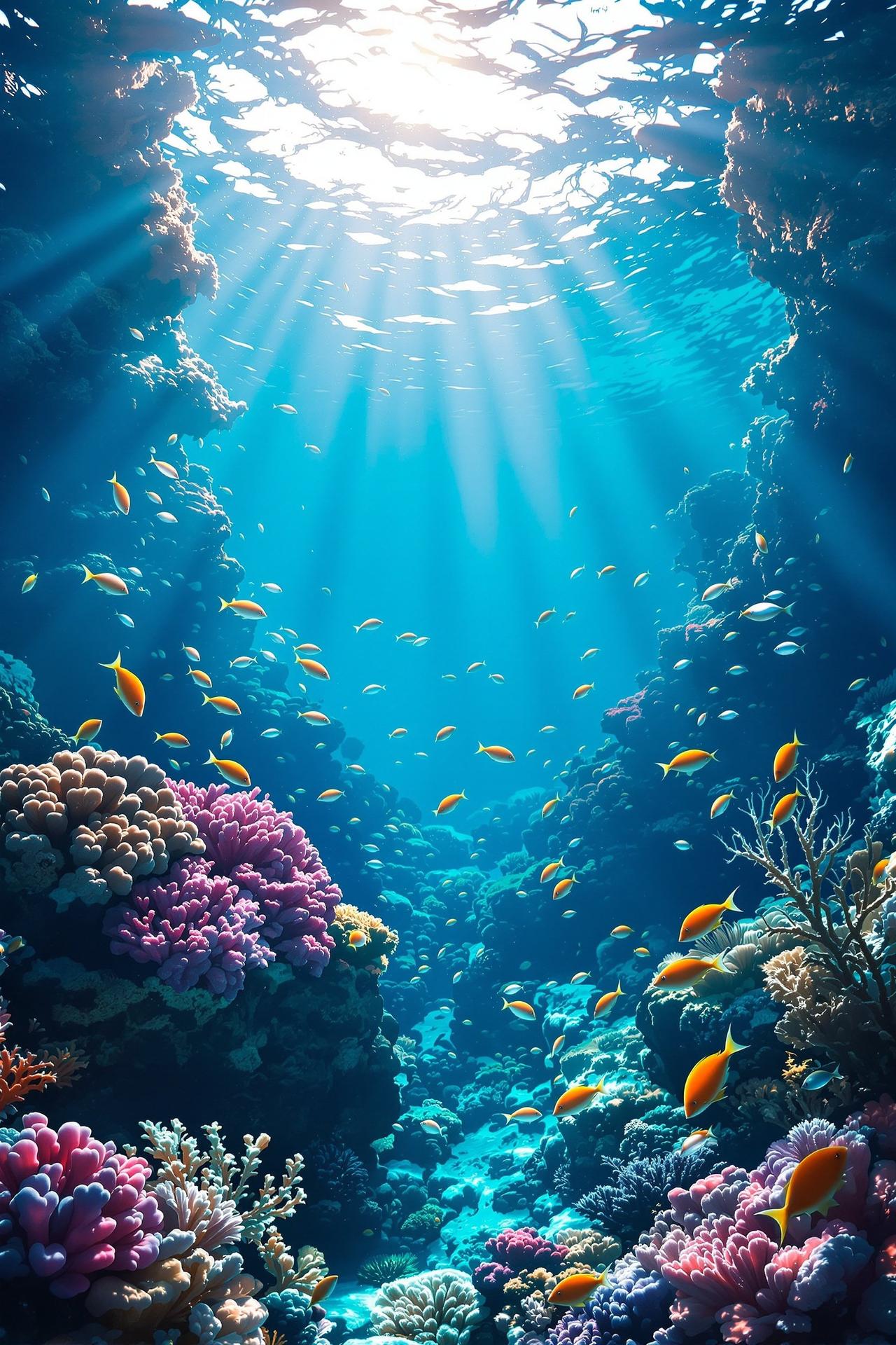秋秋影院作品《深海秘境》高清海报