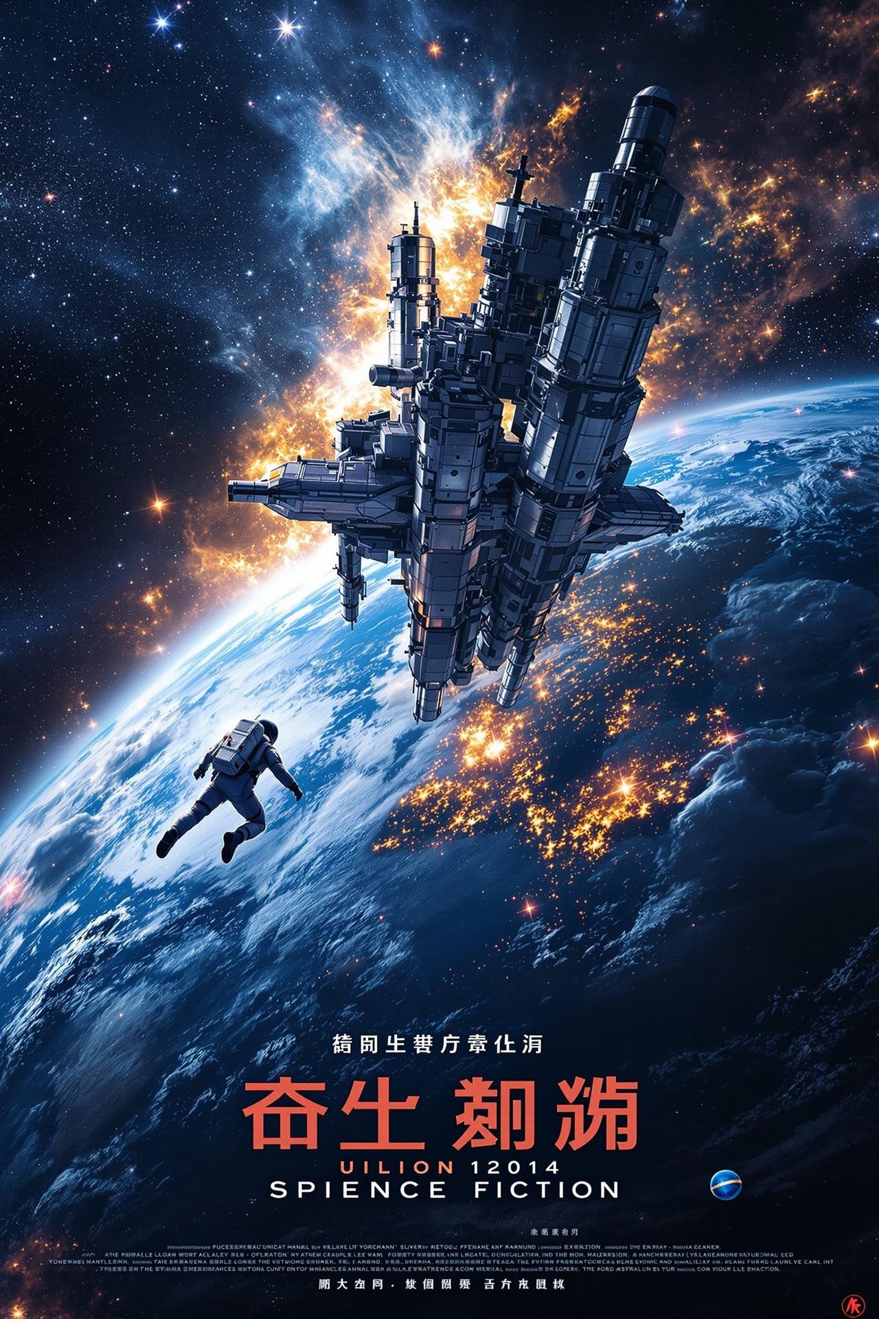 秋秋影院作品《星际远征》高清海报